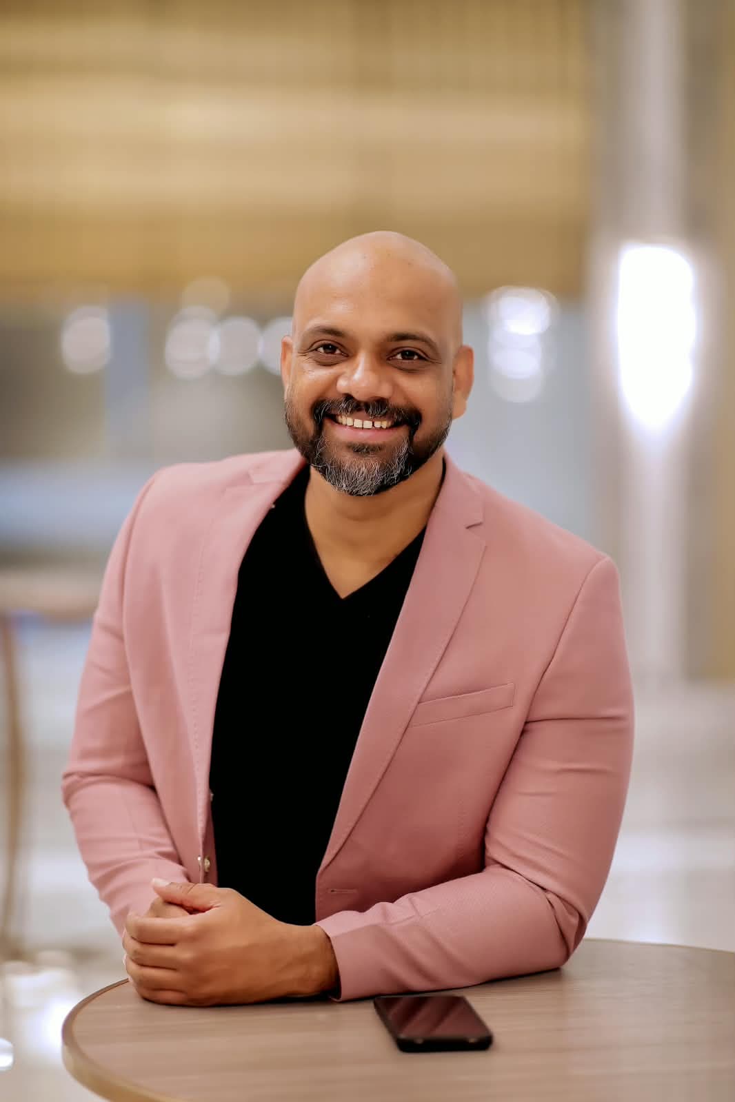 Portrait of Prateesh Kumar M. S.